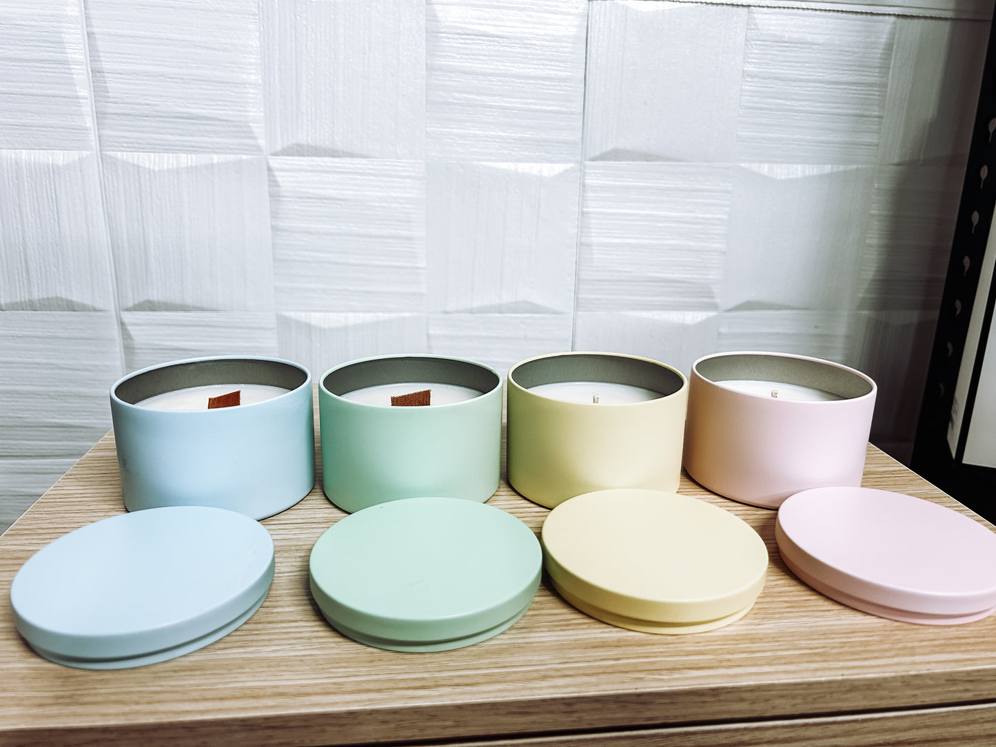 Pastel Tins